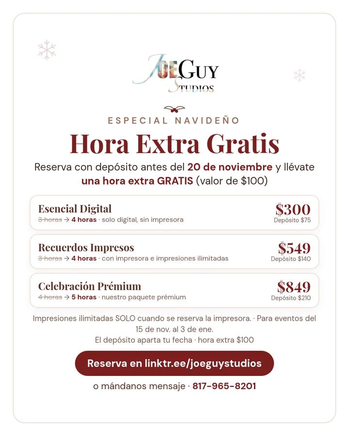 Imagen de la Hora Extra Gratis con precios de paquetes